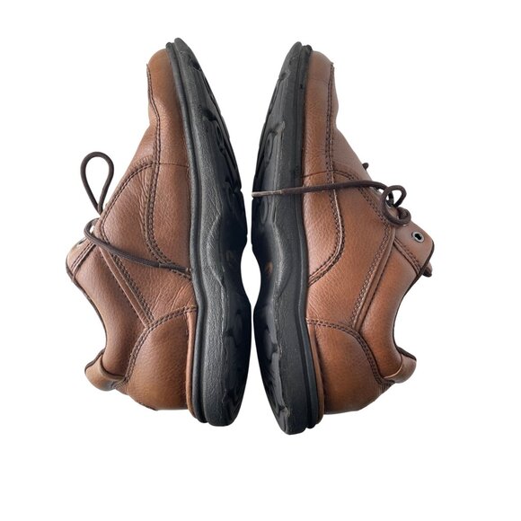 Rockport Mens Brown Leather Lace-Up Shoes Size 10M Durable Casual Footwear - Picture 8 of 11